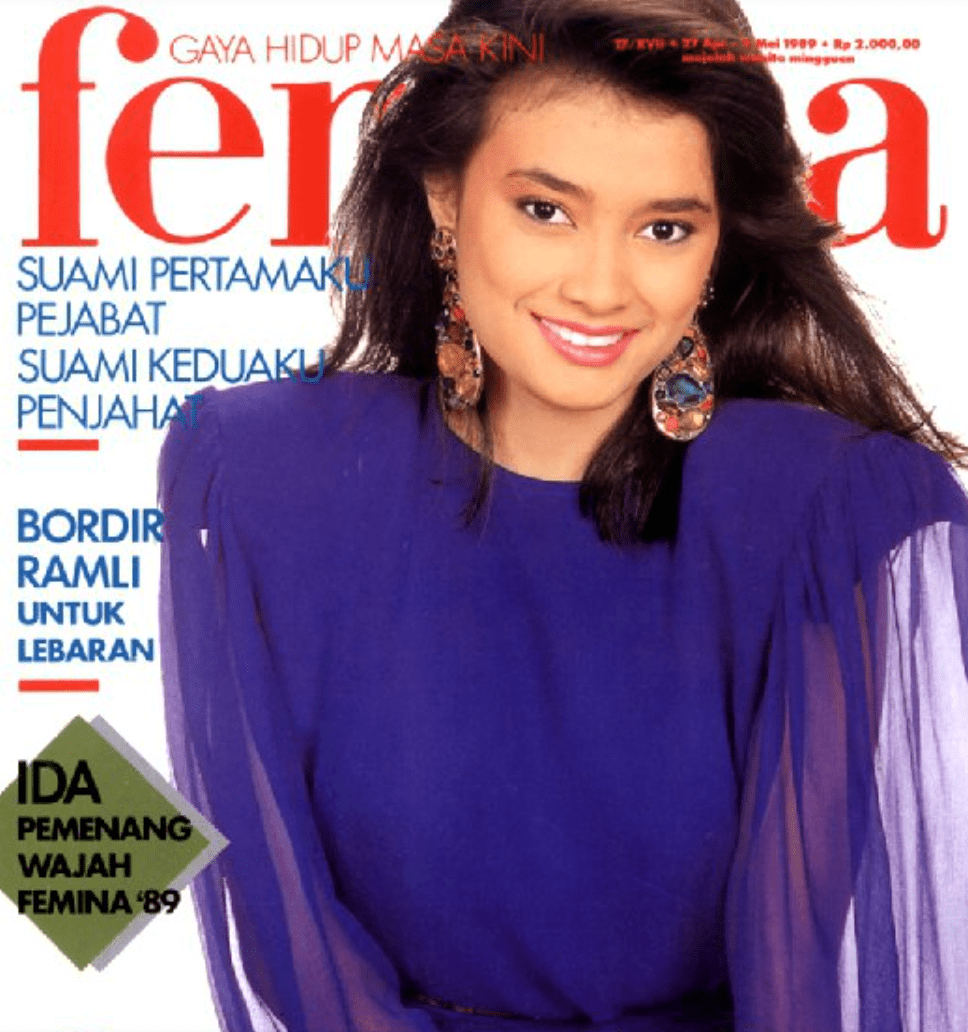 Ida Yulidina di sampul majalah Femina